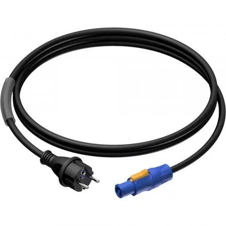 Powercon stroomkabel 5 meter