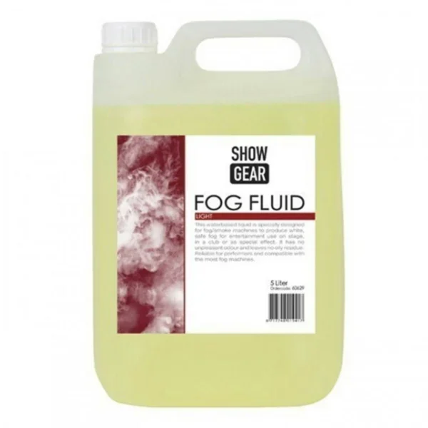 Showgear rookvloeistof Light 5 liter