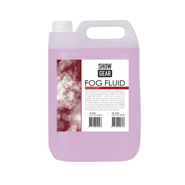 Showgear rookvloeistof heavy 5 liter