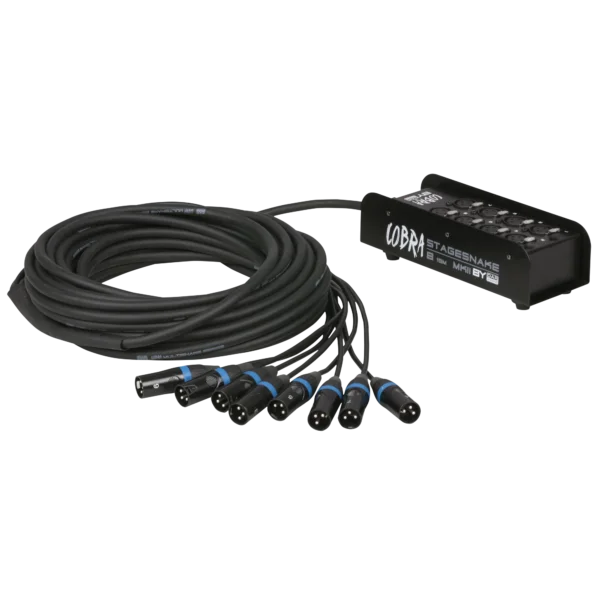 Showgear Cobra Multi/combi kabel 8in 15 meter