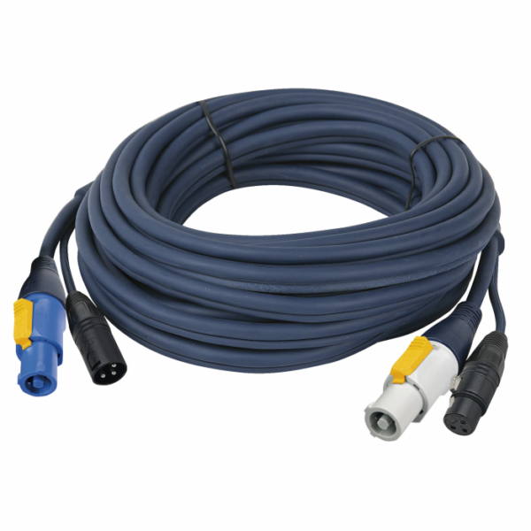 Multi/combi kabel stroom en dmx