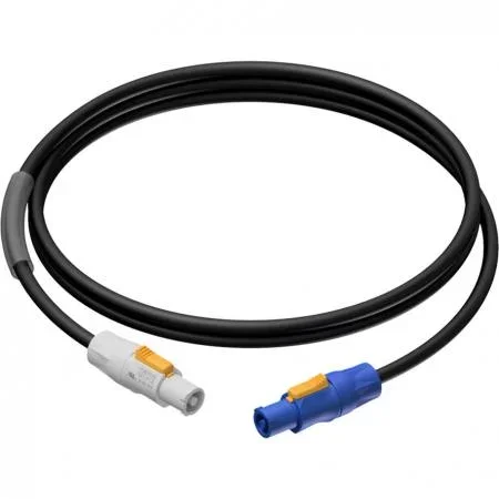 Powercon doorlus kabel 2 meter