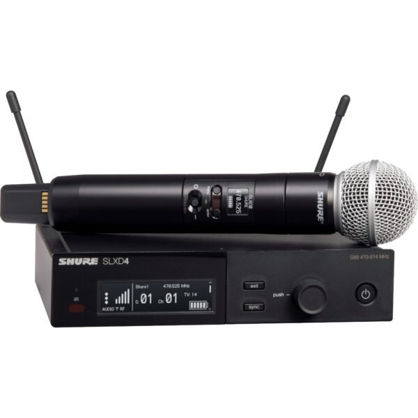 Shure SM58 SLXD24/SM58-K59 microfoon draadloos