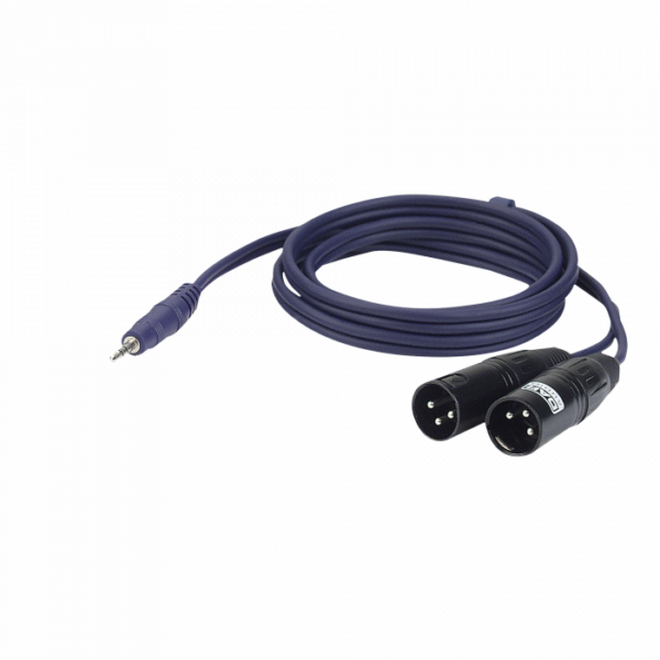 Aux kabel jack-xlr 3 meter